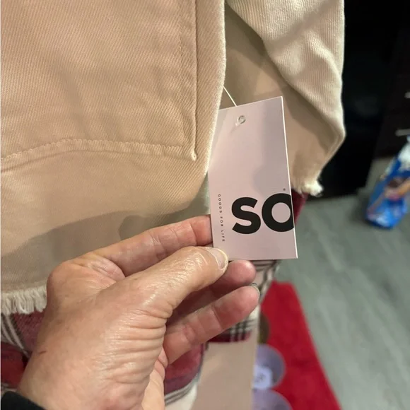 SO Cream Textured Jacket - Picture 3 of 4